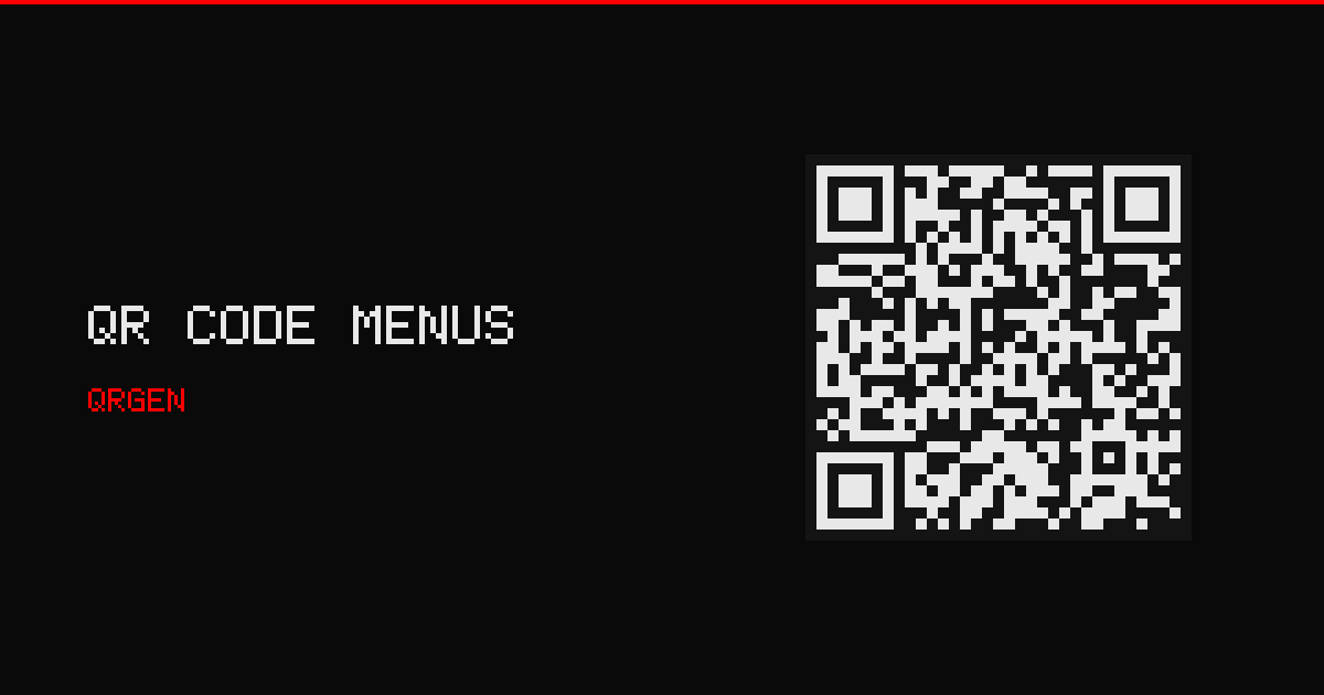 The Complete Guide to QR Code Menus for Restaurants | QRGen